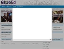 Tablet Screenshot of globed.co.uk